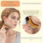 Cepillo facial – Rutina de masaje suave para rostro y cuello