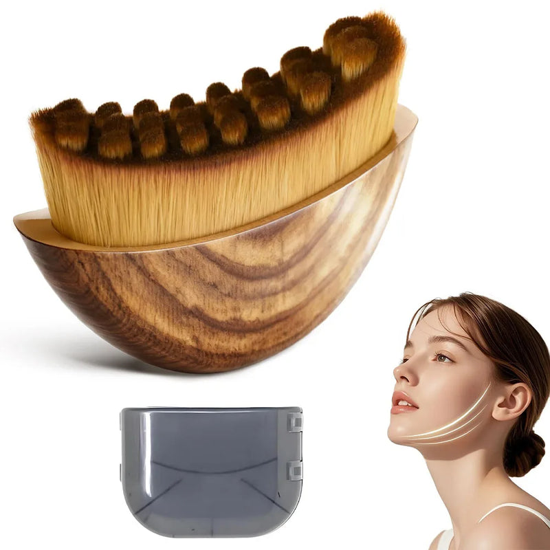 Gesichtsbürste – Sanfte Massage-Routine für Gesicht & Hals