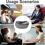 Travel Neck Pillow – Memory Foam Support on the Go